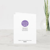 ヘッジホッグのカードを取得する カード (裏面)