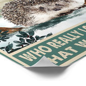 ヘッジホッグのポスターは一度の時間のプリントの装飾 ポスター (角)