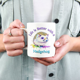 ヘッジホッグの飼い主ペットラバーコーヒー愛好家 コーヒーマグカップ