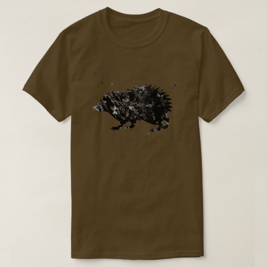 ヘッジホッグアート Tシャツ (デザイン正面)