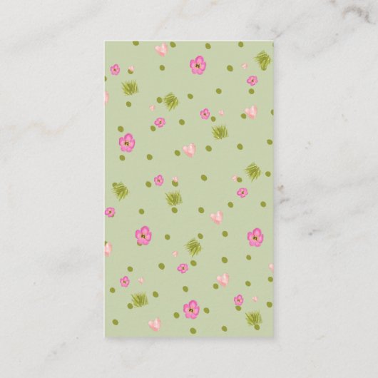 ヘッジホッグガーデンパーティーベビーシャワーおむつラッフル エンクロージャーカード (裏面)