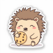 ヘッジホッグクッキー シール (正面)