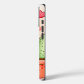 ヘッジホッグサボテン応援水彩 Case-Mate iPhoneケース (裏面 / 左)
