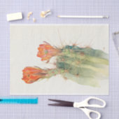 ヘッジホッグサボテンbyマーガレット・アームストロング 薄葉紙 (クラフト)