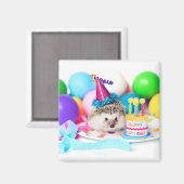 ヘッジホッグハッピーバースデー! マグネット (正面/裏面)