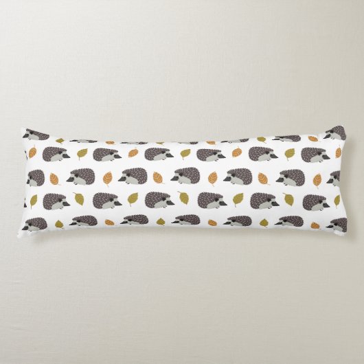 ヘッジホッグパターン体枕 ボディピロー (正面)