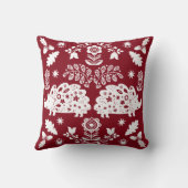 ヘッジホッグフォークアート クッション (裏面)