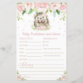 ヘッジホッグフローラベビー予測とアドバイスシャワー (正面)