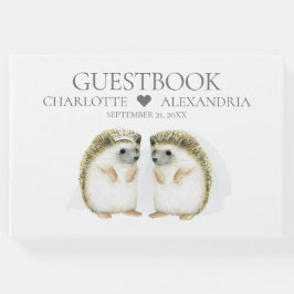 ヘッジホッグブリデスカワイレズビアンゲイ結婚カップル ゲストブック