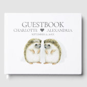 ヘッジホッグブリデスカワイレズビアンゲイ結婚カップル ゲストブック (正面)
