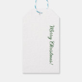 ヘッジホッグホリデーヘッジギフトステッカー ギフトタグ (裏面)