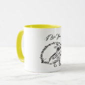 ヘッジホッグマグ マグカップ (正面左)