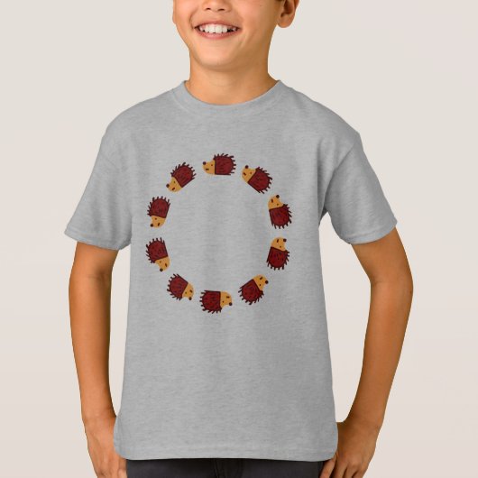 ヘッジホッグ交差Tシャツ Tシャツ (正面)