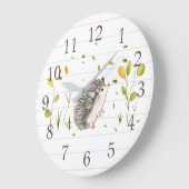 ヘッジホッグ壁時計 ラージ壁時計 (傾斜)