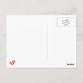 ヘッジホッグ愛はがき ポストカード (裏面)