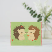 ヘッジホッグ愛はがき ポストカード (スタンド正面)