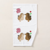 ヘッジホッグ愛 バスタオルセット (ハンドタオル)