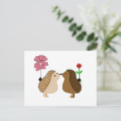 ヘッジホッグ愛  ポストカード (スタンド正面)