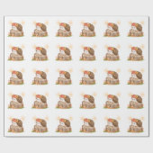 ヘッジホッグ春包装紙 ラッピングペーパー (フラット)