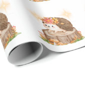 ヘッジホッグ春包装紙 ラッピングペーパー (ロールコーナー)