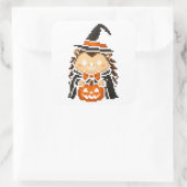 ヘッジホッグ魔女シール スクエアシール (バッグ)