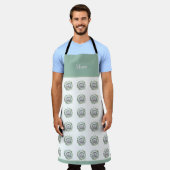 ヘッジホッグ エプロン (着用した状態)