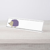 ヘッジホッグ デスクネームプレート (正面)