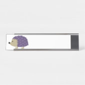 ヘッジホッグ デスクネームプレート (正面)