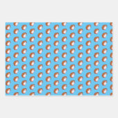 ヘッジホッファンキーグ包装紙 ラッピングペーパーシート (正面3)