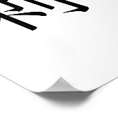 ヘッジホッ中国のグの記号 ポスター (角)