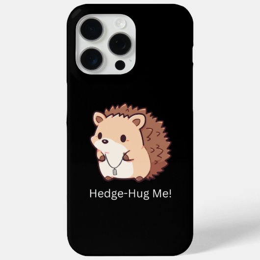ヘッジ・ハグ・ミー Case-Mate iPhoneケース (裏面)