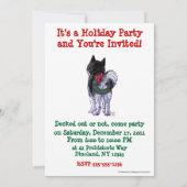 ヘッズアンドテールフェスティバルハスキークリスマスパーティー 招待状 (裏面)