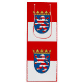 ヘッセワイン国旗抱き枕 ワインギフトバッグ (正面)