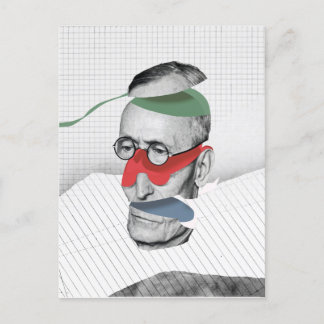 "ヘッセン州"の郵便はがき裂いて下さい 案内ポストカード