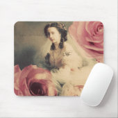 ヘッセン州- Winterhalterのアナ-ばら色の上敷 マウスパッド (マウス)