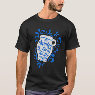 ヘッセン用の飲み屋おもしろいのビーベルことわざデザイン Tシャツ