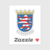 ヘッセン・コート・オブ・アームズ(ドイツ) シール (シート)