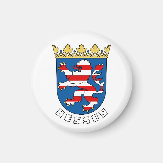 ヘッセン・コート・オブ・アームズ(ドイツ) マグネット (正面)