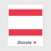 ヘッセ大公国国旗（1806年～1871年） シール (シート)