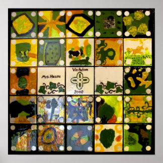 ヘッセ夫人のクラス・アート・プロジェクトのポスター ポスター