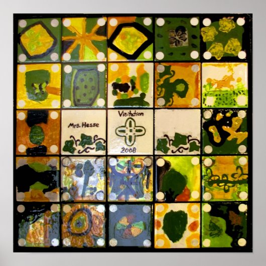 ヘッセ夫人のクラス・アート・プロジェクトのポスター ポスター (正面)