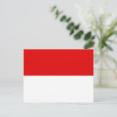 ヘッセ葉書の国旗 ポストカード (スタンド正面)