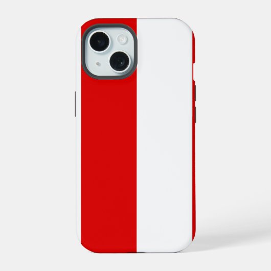 ヘッセ・ケースメイトiPhoneケースの国旗 iPhone 15ケース (裏面)