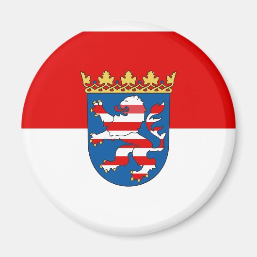 ヘッセ（ドイツ） マグネット (正面)