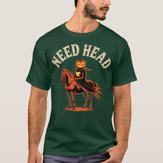 ヘッドが必要 Tシャツ (正面)