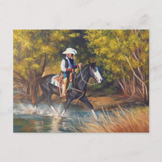 ヘッドインの上流 ポストカード (正面)