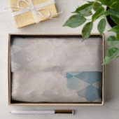 ヘッドインザクラウドピンアップスタイルレトロガール 薄葉紙 (ギフト)