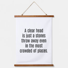 ヘッドウ澄んィードの上に壁のタペストリー 吊り下げ型タペストリー