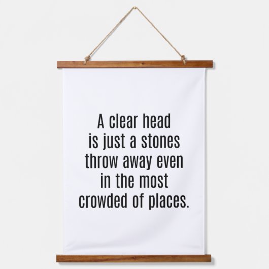 ヘッドウ澄んィードの上に壁のタペストリー 吊り下げ型タペストリー (正面)