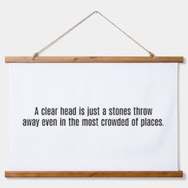 ヘッドウ澄んィードの上に壁のタペストリー 吊り下げ型タペストリー